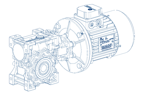  WORM GEAR REDUCERS, COMBINED AND WITH PRE-STAGE REDUCTION UNIT