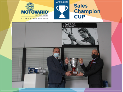 Sales Champions Cup: Im April geht der Pokal an Gabriele Corradi!