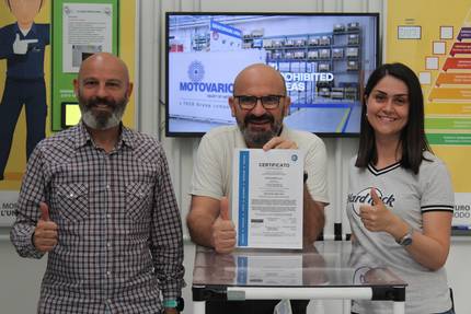 The Surveillance Audit for the ISO 14001 Environmental Management System at Motovario Spa has been successfully completed
