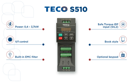 Inversor TECO S510