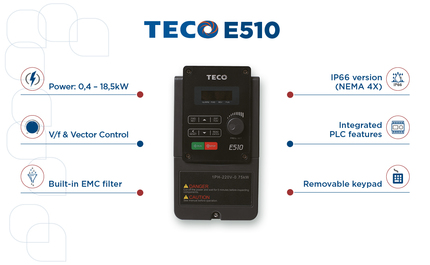 Variateur TECO E510