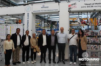 Nous avons accueilli une délégation de Teco Philippines dans l'enceinte de notre usine