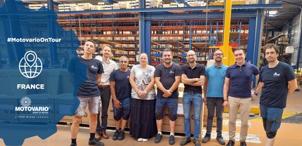 Our Quality team, led by Nicola Colarusso (Quality Engineer), had a very productive meeting with colleagues from Motovario France