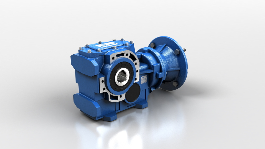 Helical Bevel Gear Reducers - Cast Iron B - IB - PB - CB | Motovario Group