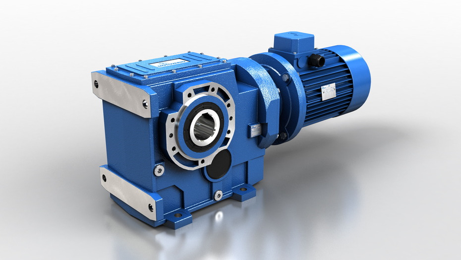 Helical Bevel Gear Reducers - Cast Iron B - IB - PB - CB | Motovario Group