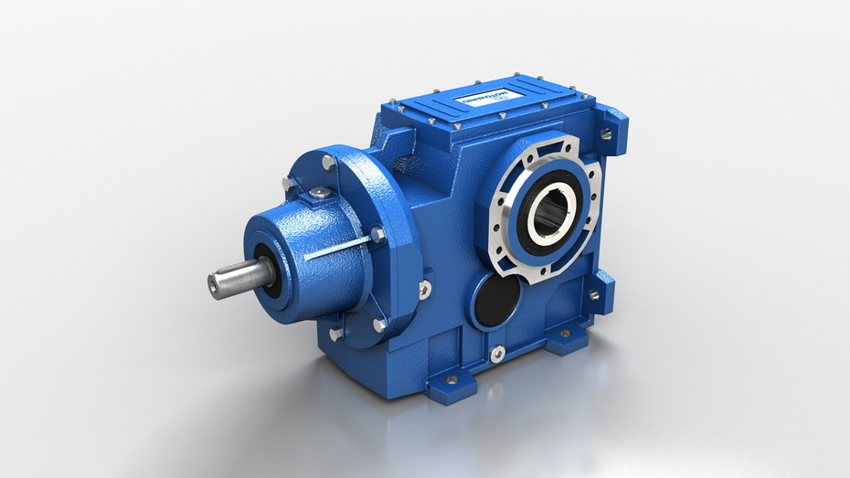 Helical Bevel Gear Reducers - Cast Iron B - IB - PB - CB | Motovario Group